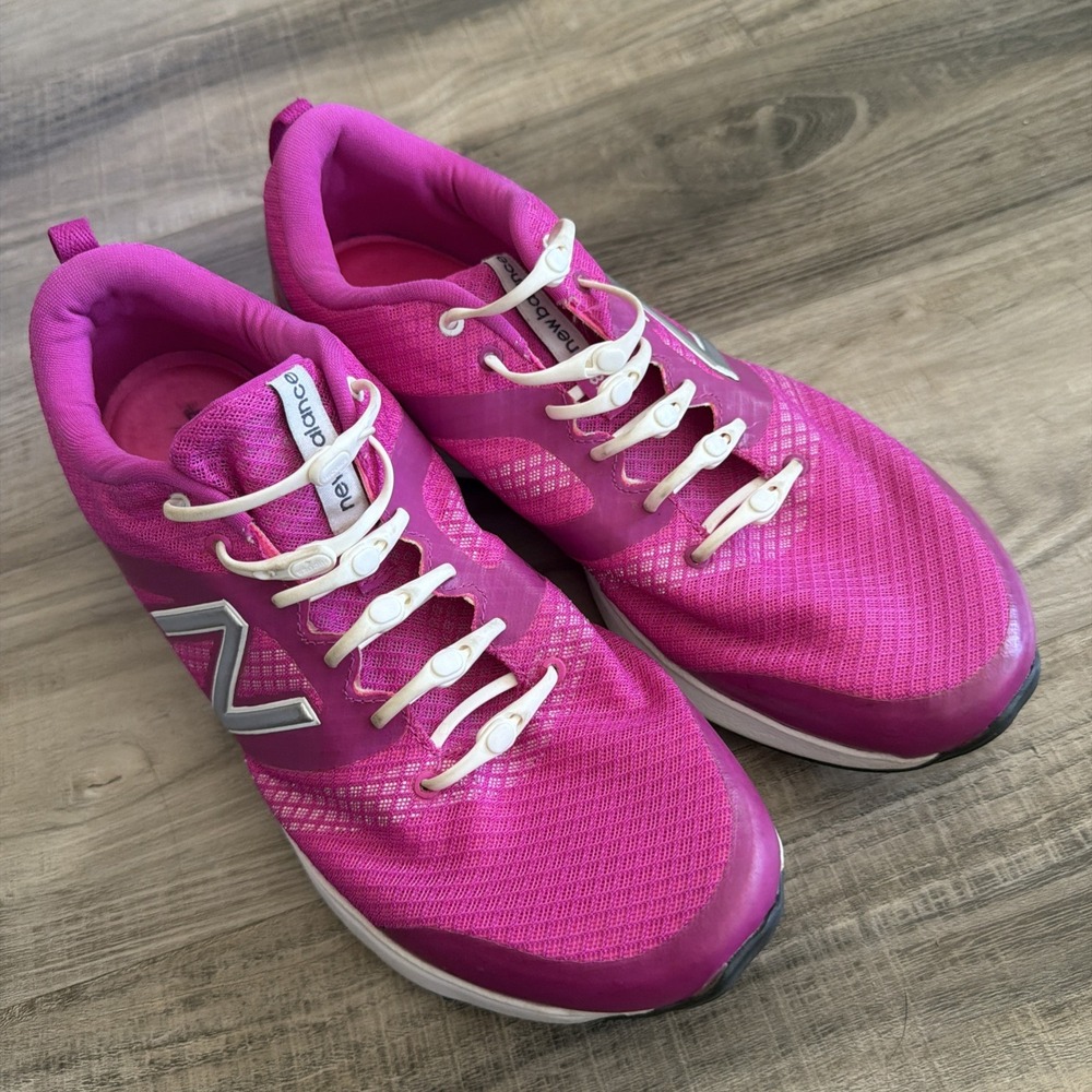 New Balance 668 ~ Women's Fuchsia Pink Lace Up Low Top Sneaker Shoes Size 9